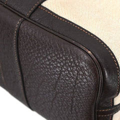 Hermes Garden Party Tote Canvas and Leather