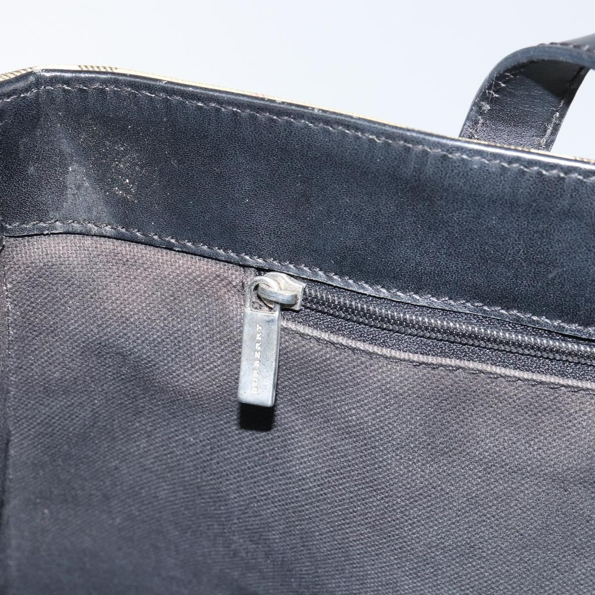 Burberry Nova Check Tote canvas check pattern