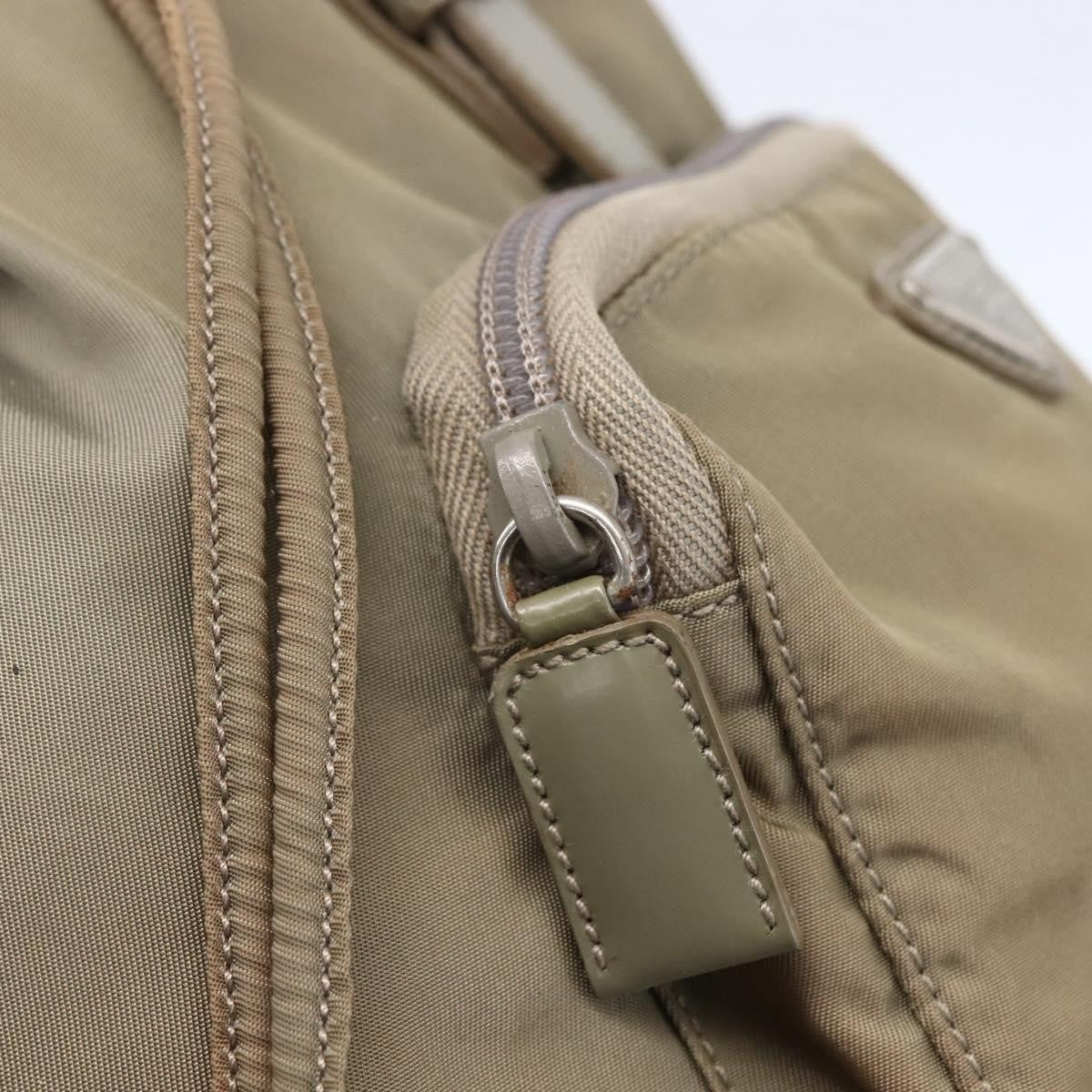 Prada Front Pocket Buckle Backpack Nylon