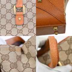 Gucci Nailhead Tote GG Canvas