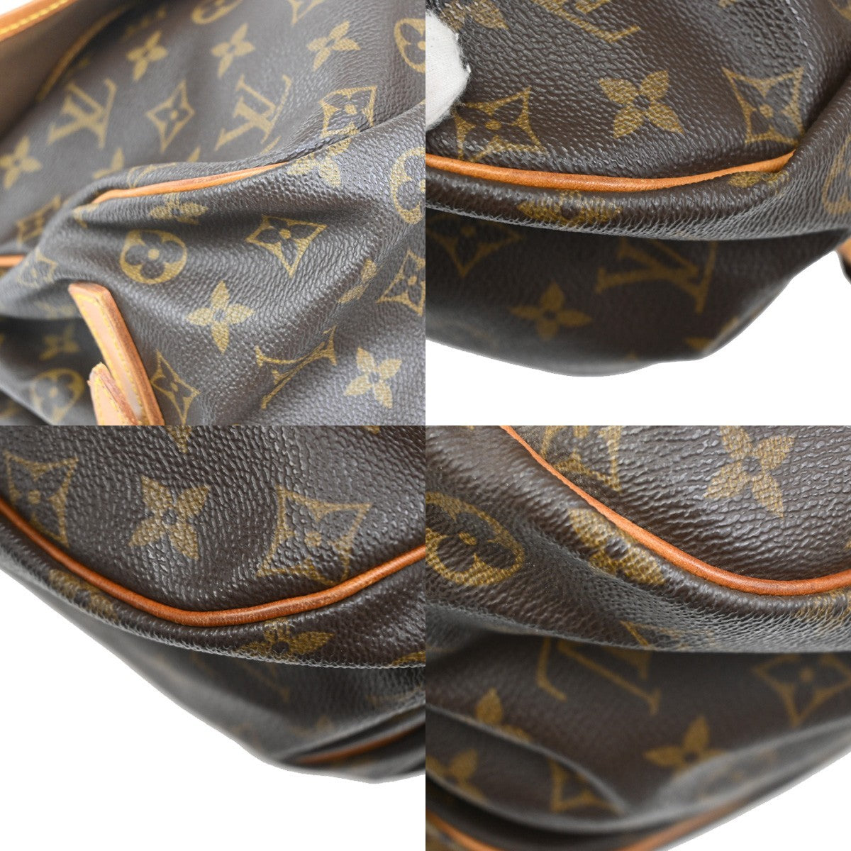 Louis Vuitton Saumur Handbag Monogram Canvas