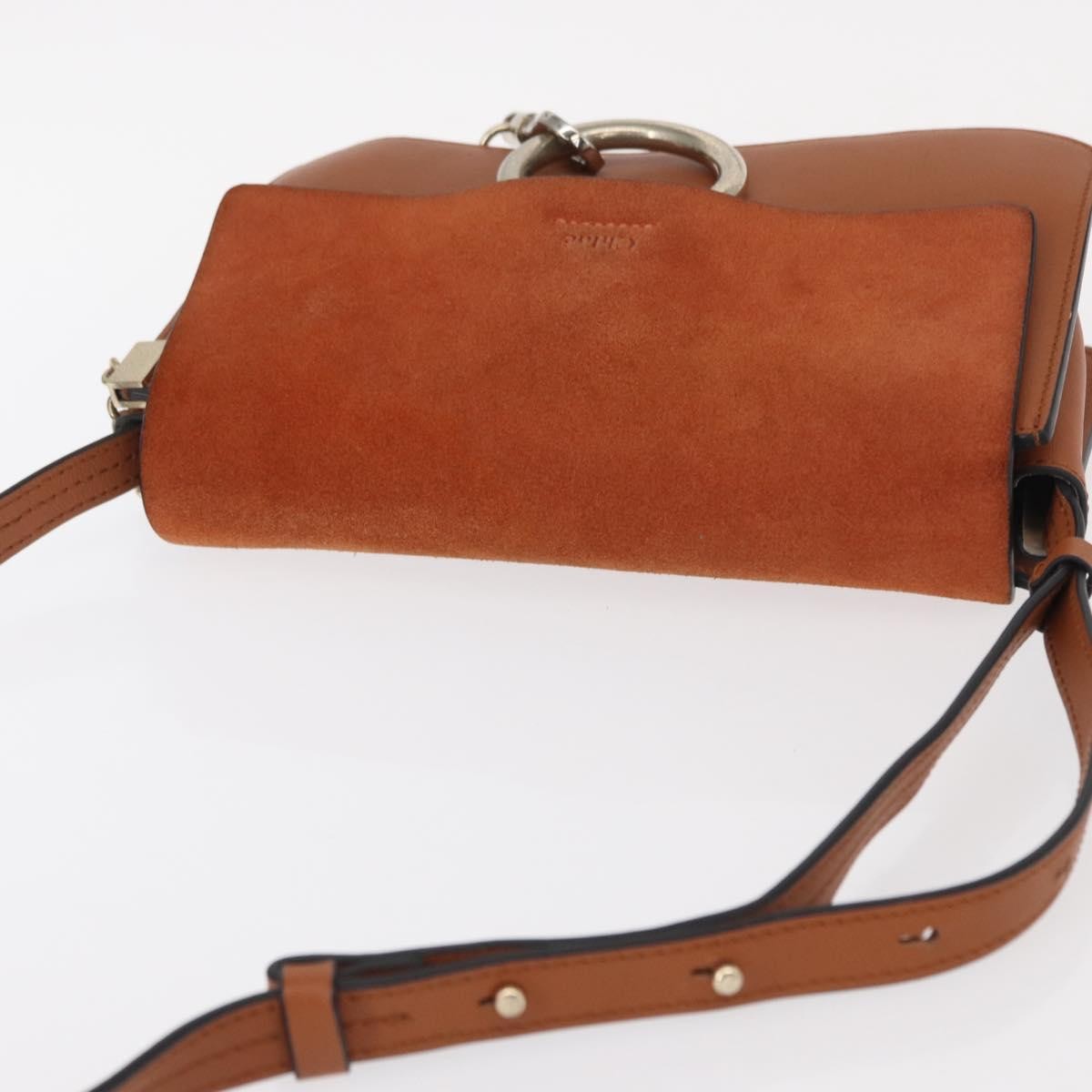 Chloe Faye Shoulder Bag Leather and Suede