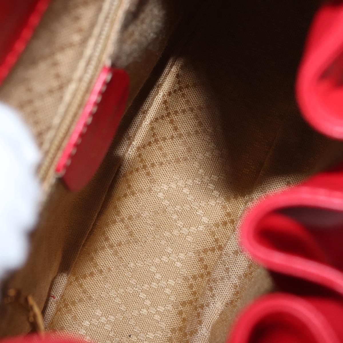 Gucci Vintage Bamboo Backpack Leather