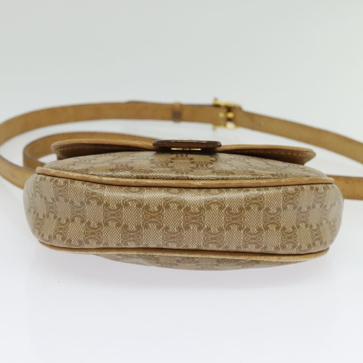 Celine Vintage Macadam Shoulder Bag Macadam Canva  Vinyl