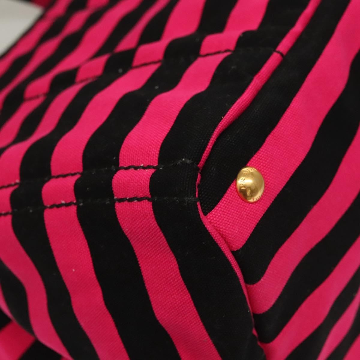 Prada Canapa Open Tote Canvas