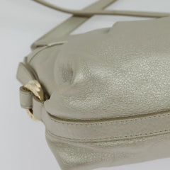 Bvlgari Chandra Flap Shoulder Bag Leather