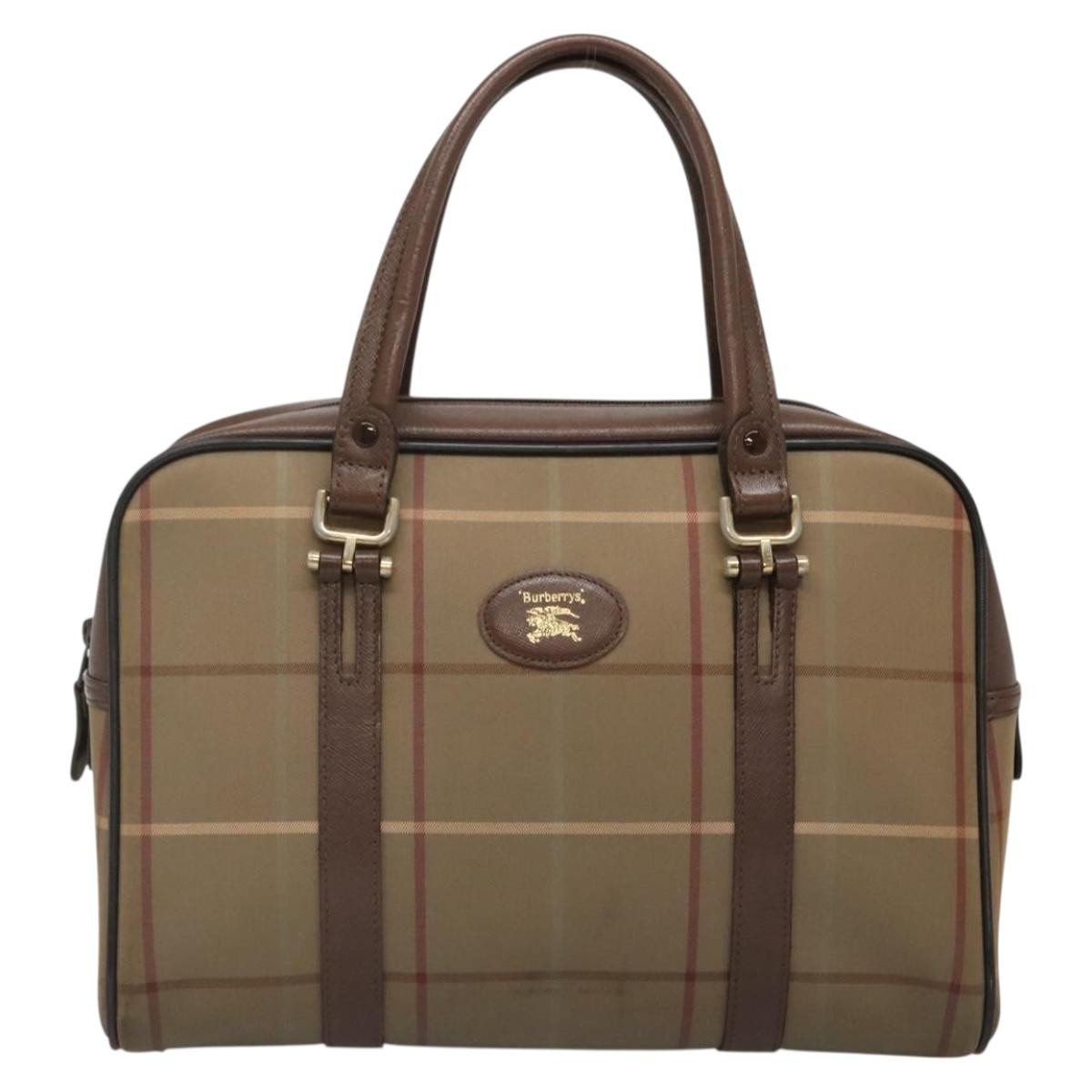 Burberry Nova Check Handbag Nova Check Canvas
