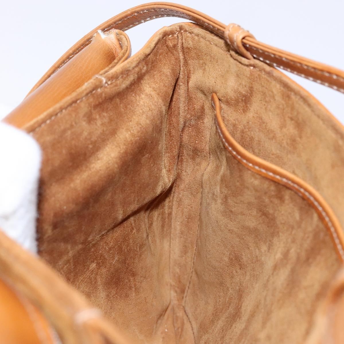 Gucci Vintage Flap Crossbody Bag Leather