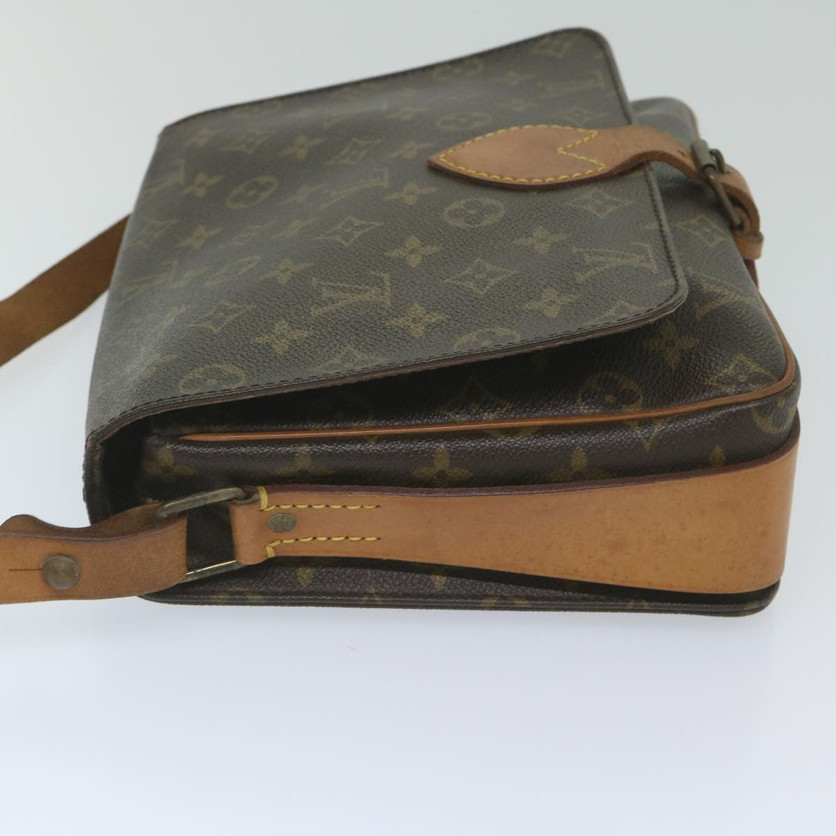 Louis Vuitton Cartouchiere Handbag Monogram Canvas