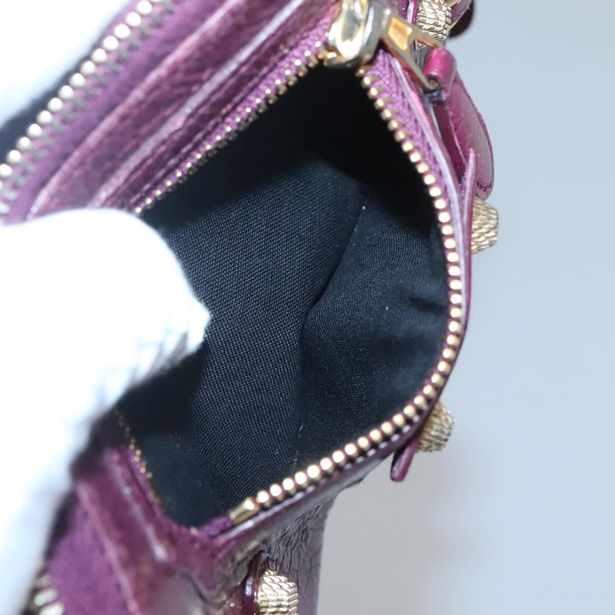 Balenciaga Classic Continental Zip Around Wallet Leather