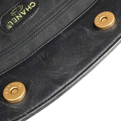 Chanel Vintage CC Resin Chain Tote Leather