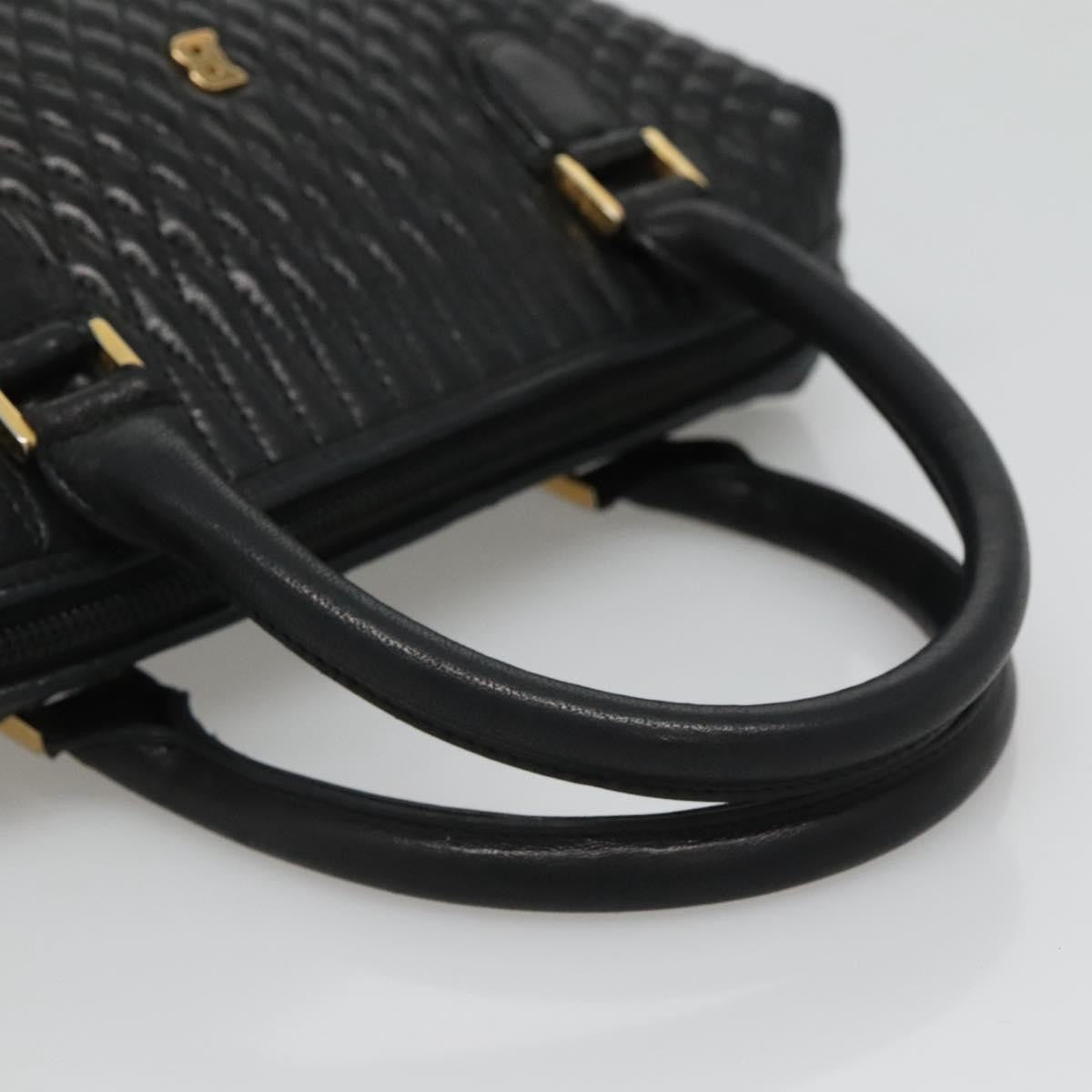 Bally Vintage Handbag Quilted Leather