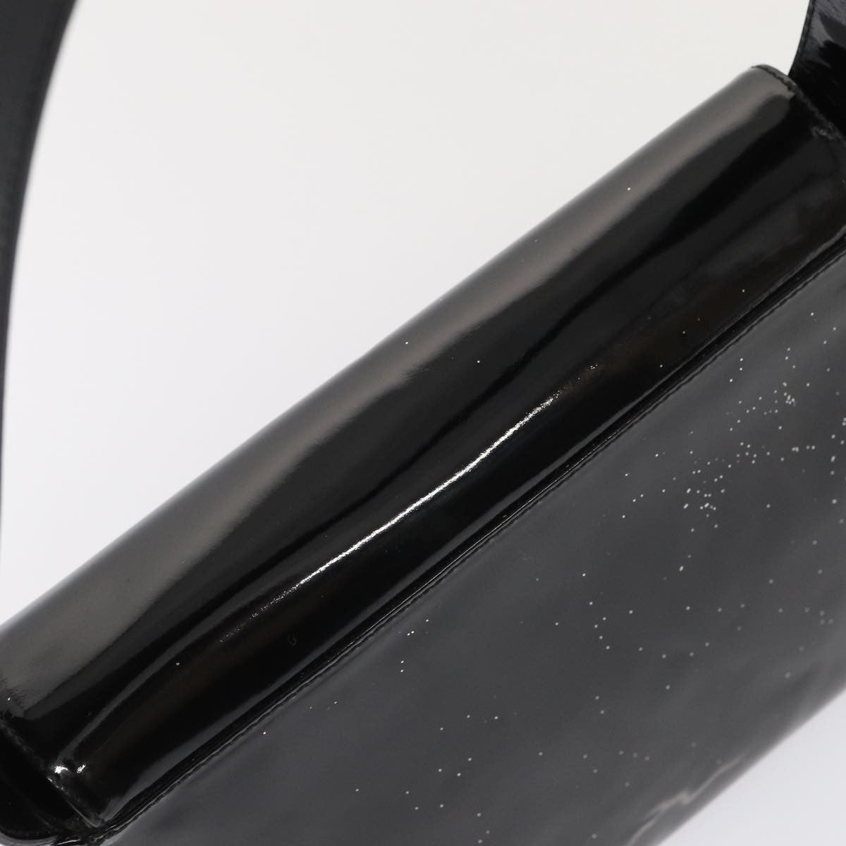 Salvatore Ferragamo Vala Shoulder Bag Patent Leather