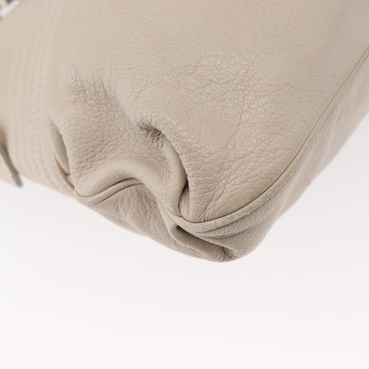 Salvatore Ferragamo Gancini Shoulder Bag Leather