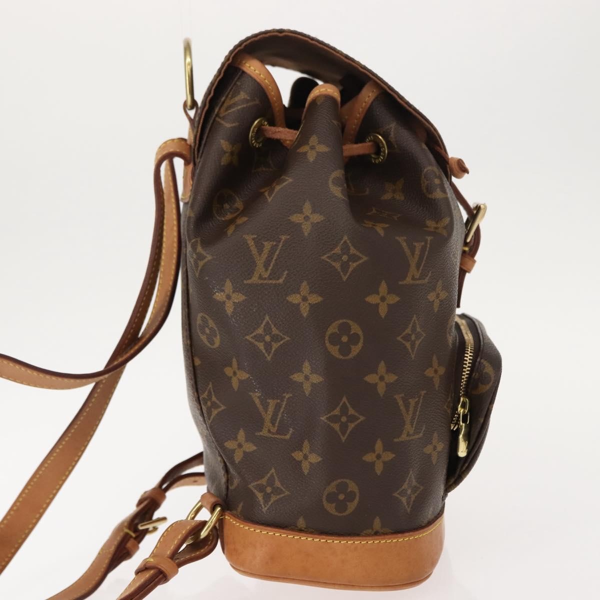 Louis Vuitton Vintage Montsouris Backpack Monogram Canvas