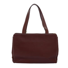 Burberry Handle Tote Leather
