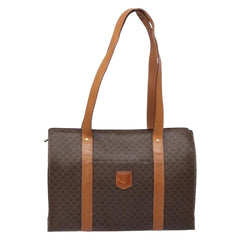 Celine Macadam Handbag Macadam with leather