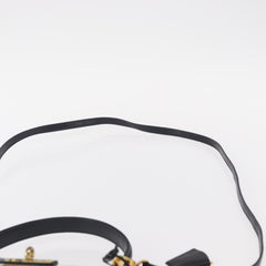 MCM Visetos Handbag Canvas and Leather