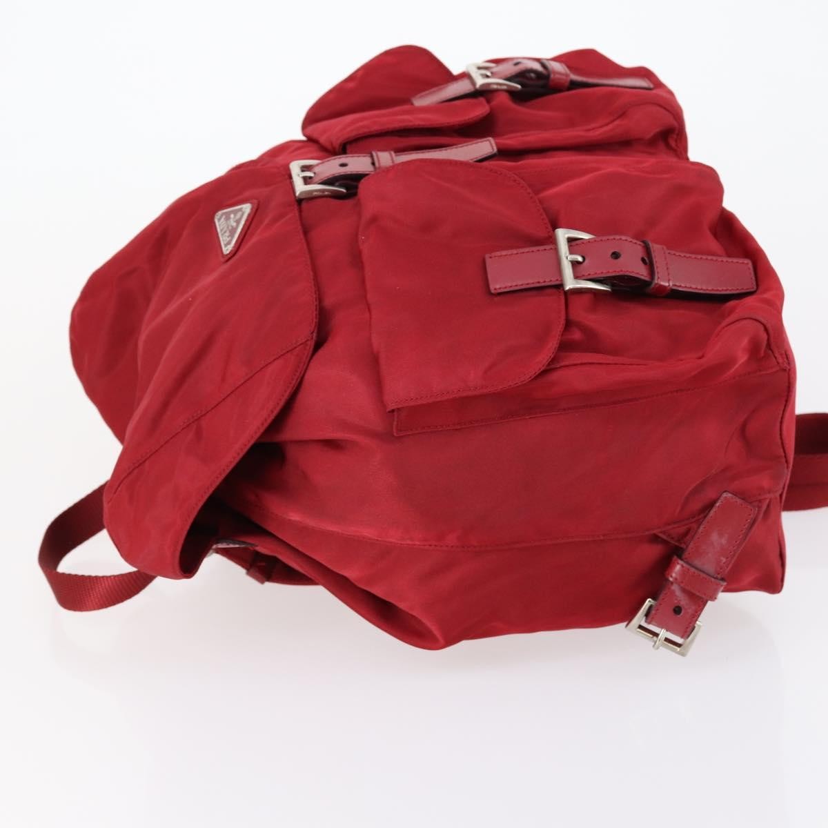 Prada Double Front Pocket Backpack Tessuto