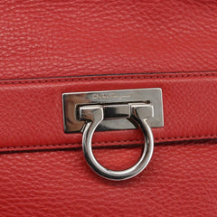 Salvatore Ferragamo Sofia Satchel Grainy Leather