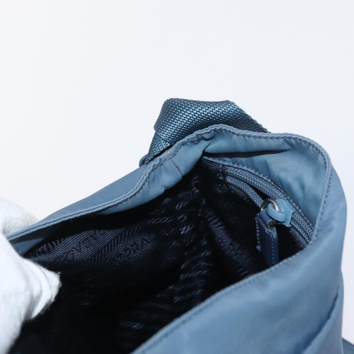 Prada Buckle Messenger Bag Tessuto