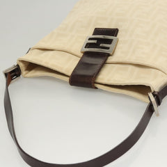 Fendi Mamma Baguette Shoulder Bag Canvas