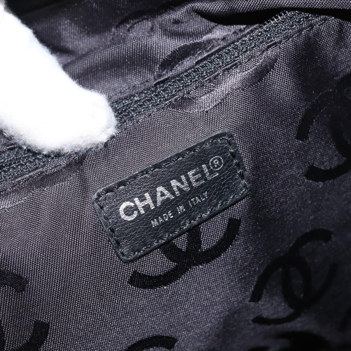 Chanel Boston Zip Tote Quilted Canvas