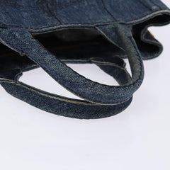 Prada Canapa Convertible Tote Denim