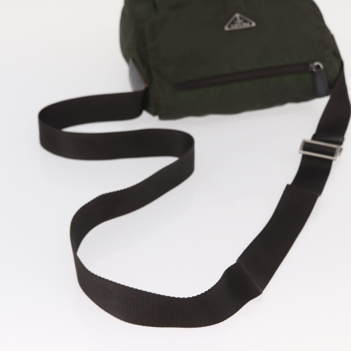 Prada Buckle Messenger Bag Tessuto