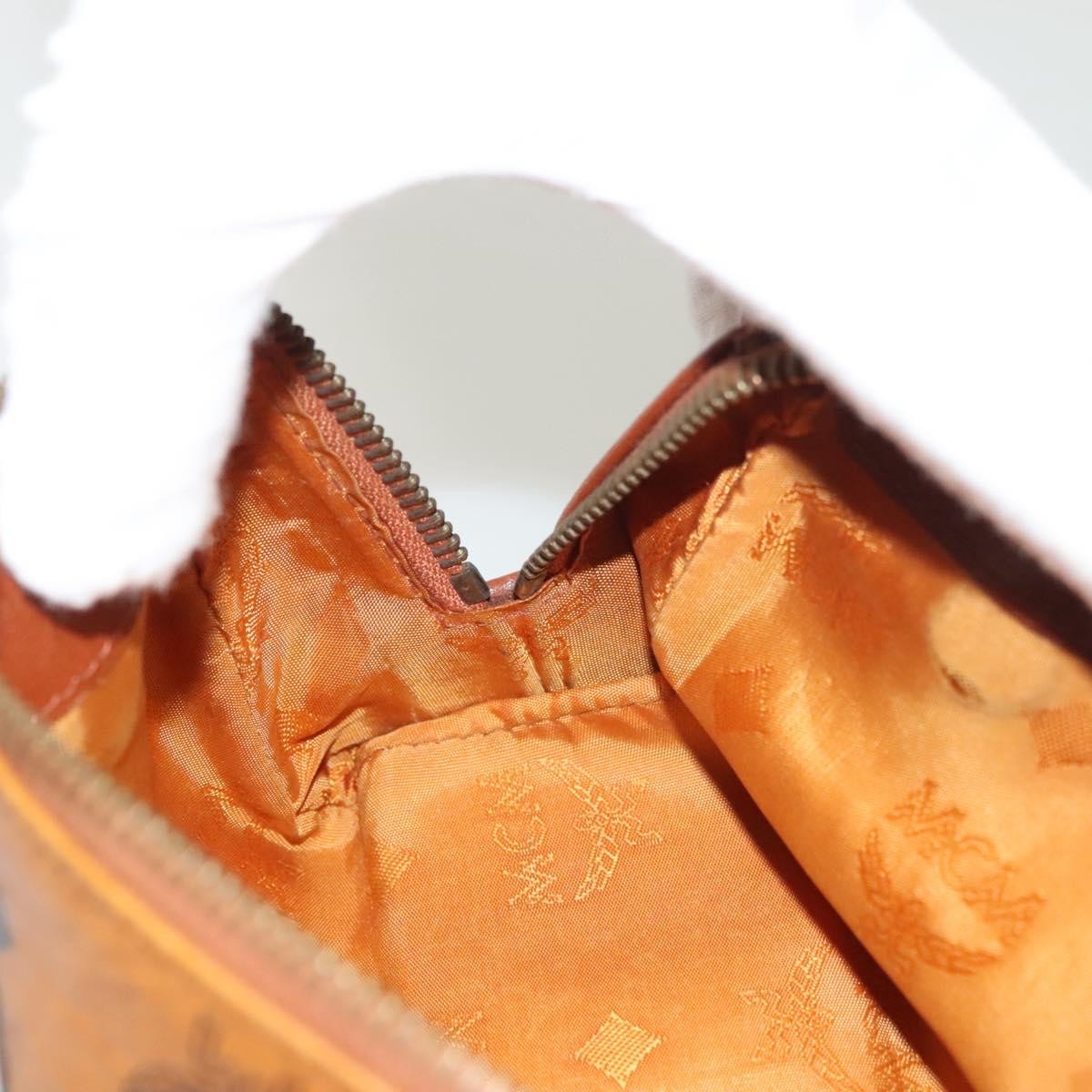 MCM Visetos logogramme Handbag Canvas and Leather