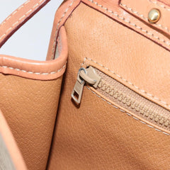 Celine Vintage Macadam Shoulder Bag Canvas