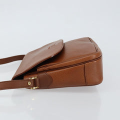 Burberry Flap Shoulder Bag Leather
