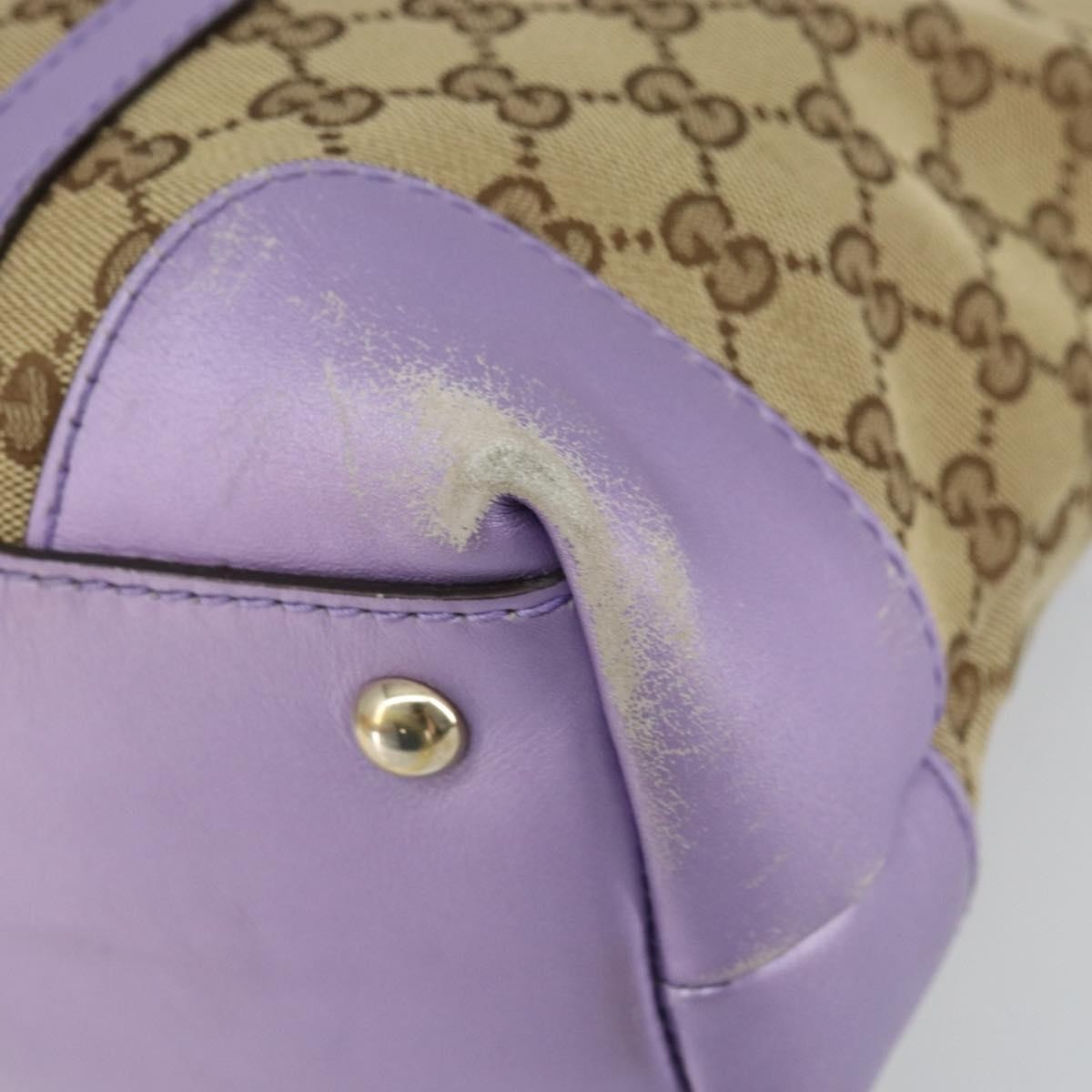 Gucci Lovely Heart Interlocking G Tote GG Canvas