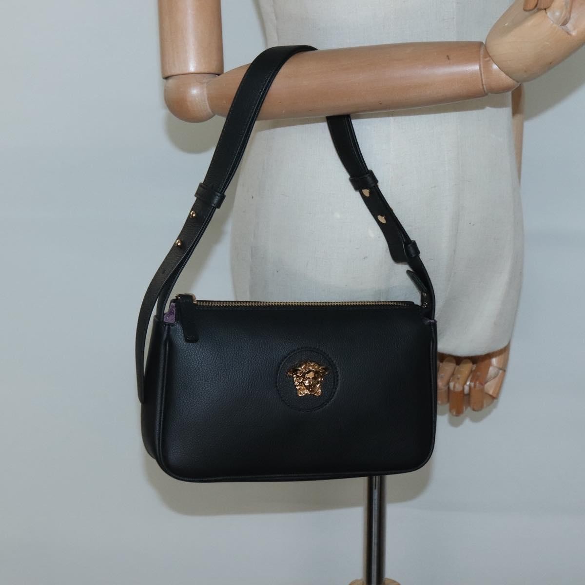 Versace Medusa Shoulder Bag Leather
