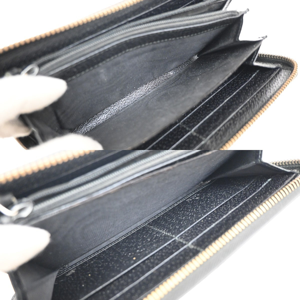 Gucci GG Marmont Zip Around Wallet Leather