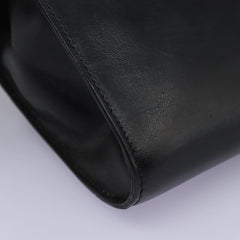 Celine Vintage Circle Logo Crossbody Bag Leather