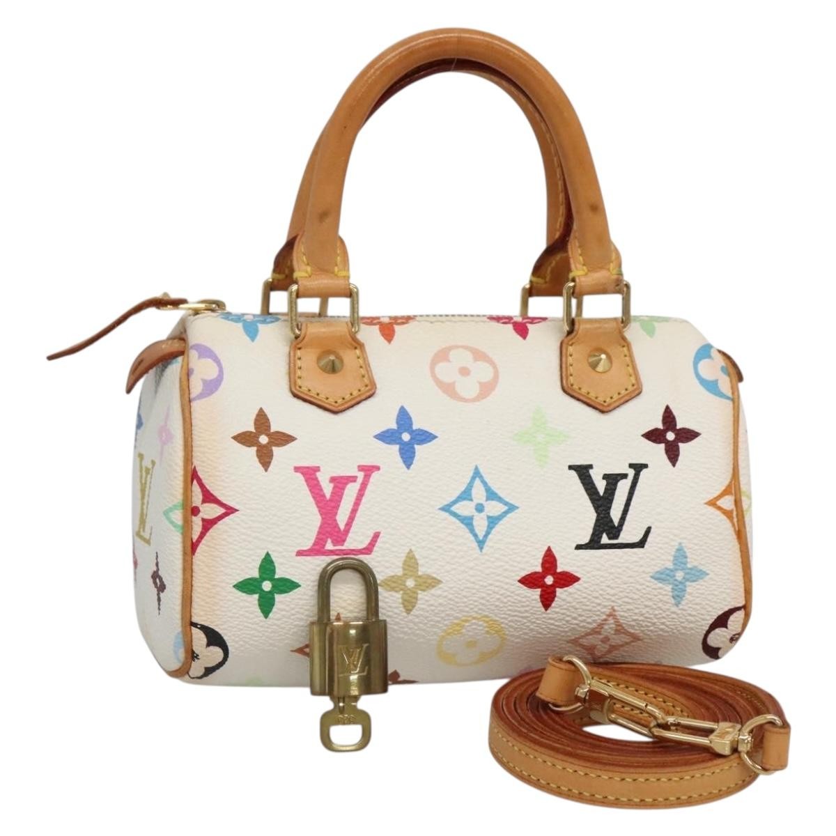 Louis Vuitton Speedy Mini HL Handbag Monogram Multicolor