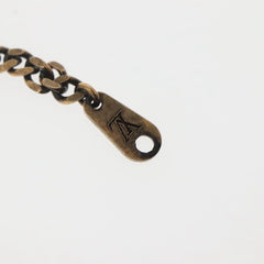 Louis Vuitton LV Wood Pendant Necklace Metal