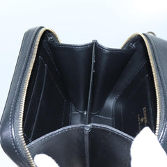 Chanel Filigree Vanity Clutch with Chain Quilted Caviar