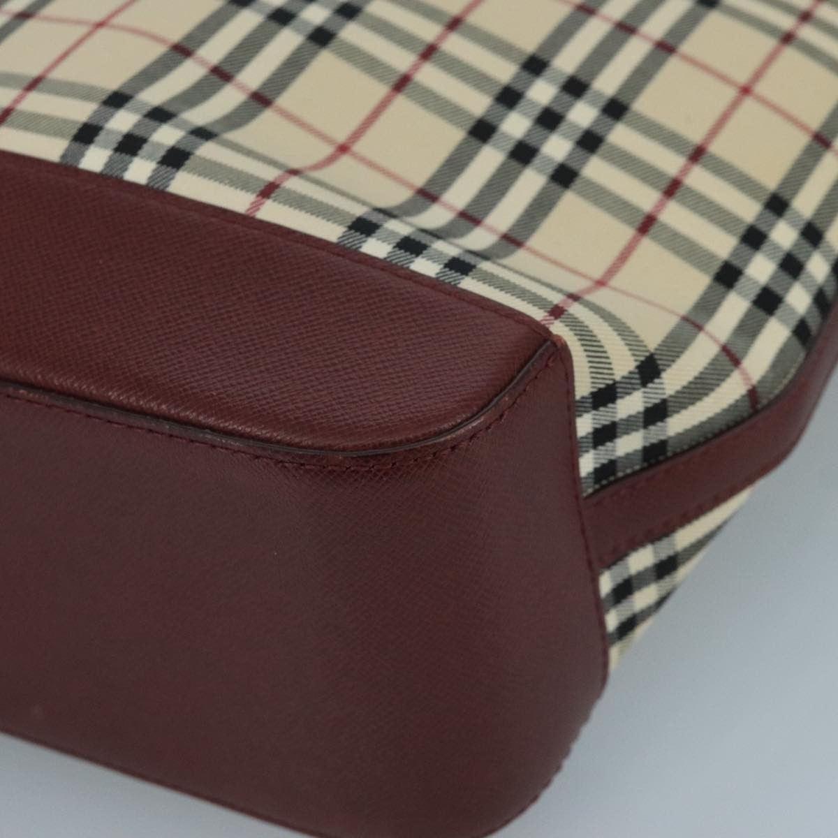 Burberry Nova Check Tote canvas check pattern