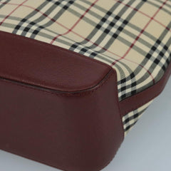 Burberry Nova Check Tote canvas check pattern