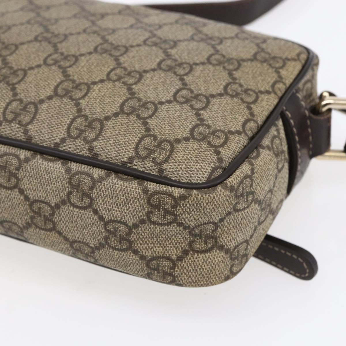 Gucci Front Zip Crossbody GG Canvas