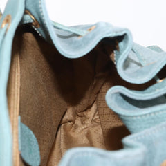 Gucci Vintage Bamboo Backpack Suede