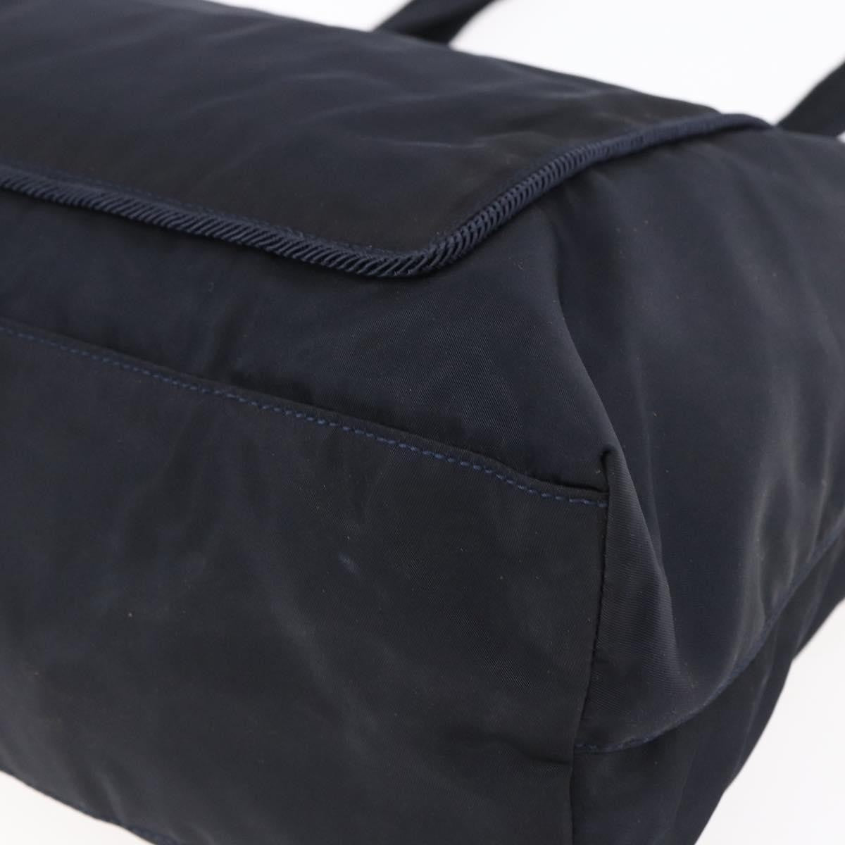 Prada Front Pocket Zip Tote Tessuto