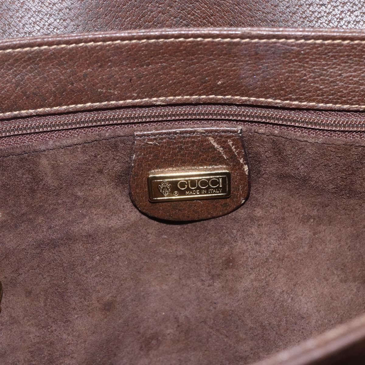 Gucci Vintage Shoulder Bag Leather