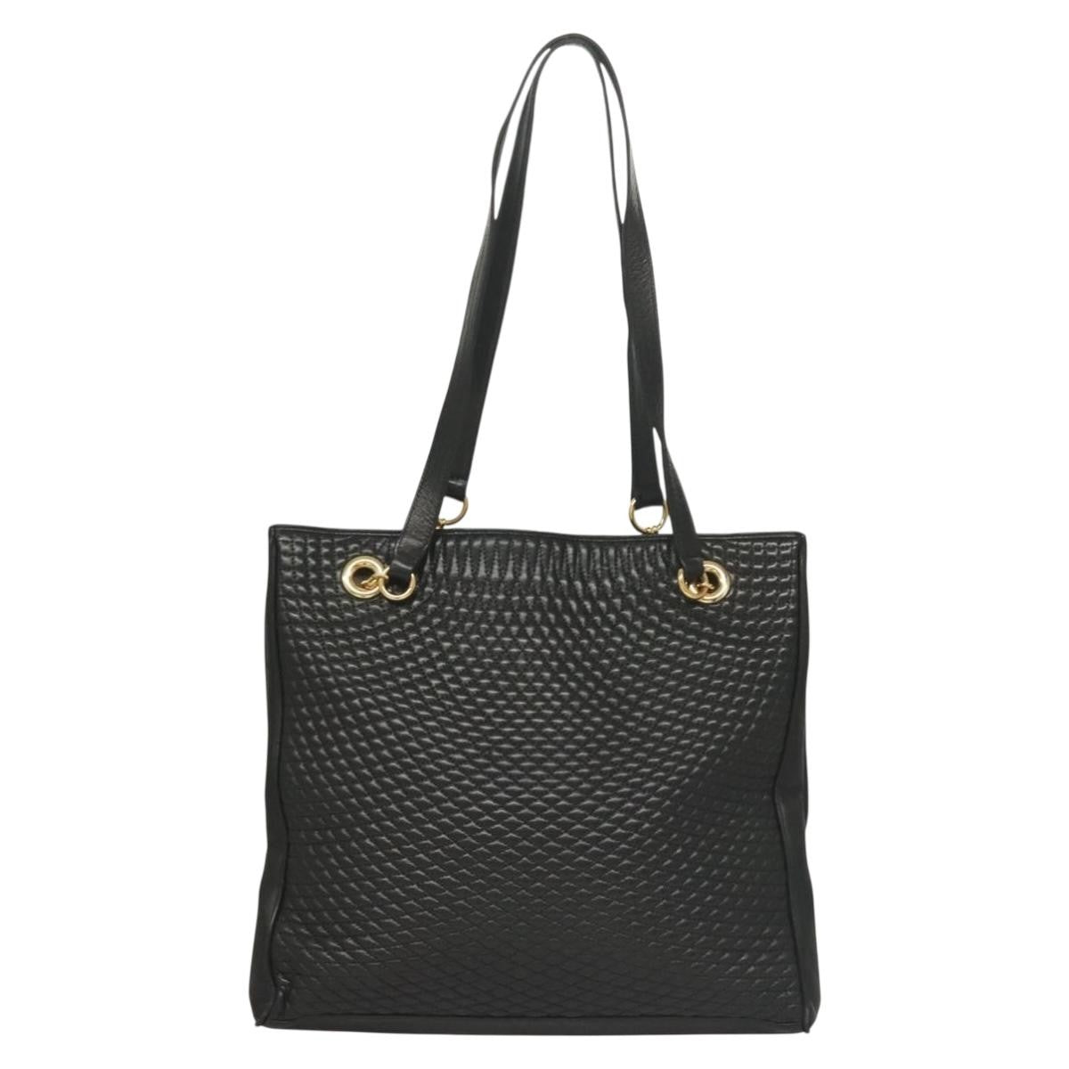 Bally Vintage Tote Bag Leather