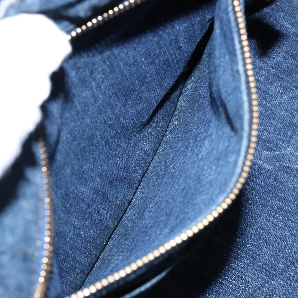 Prada Canapa Convertible Tote Denim