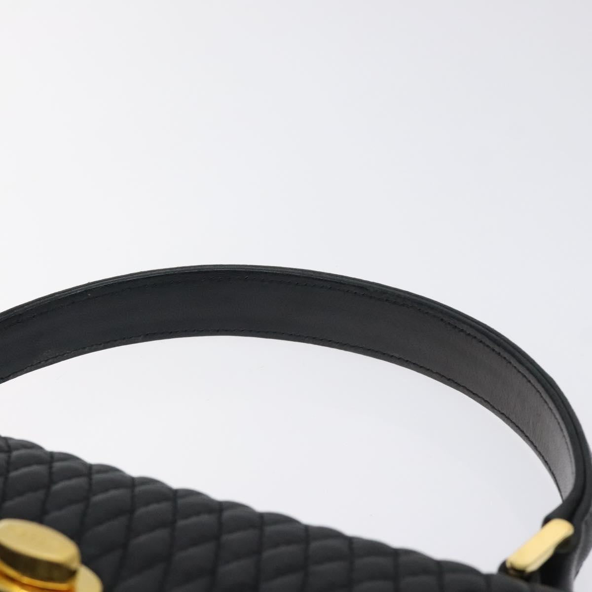 Bally Vintage Handbag Quilted Leather