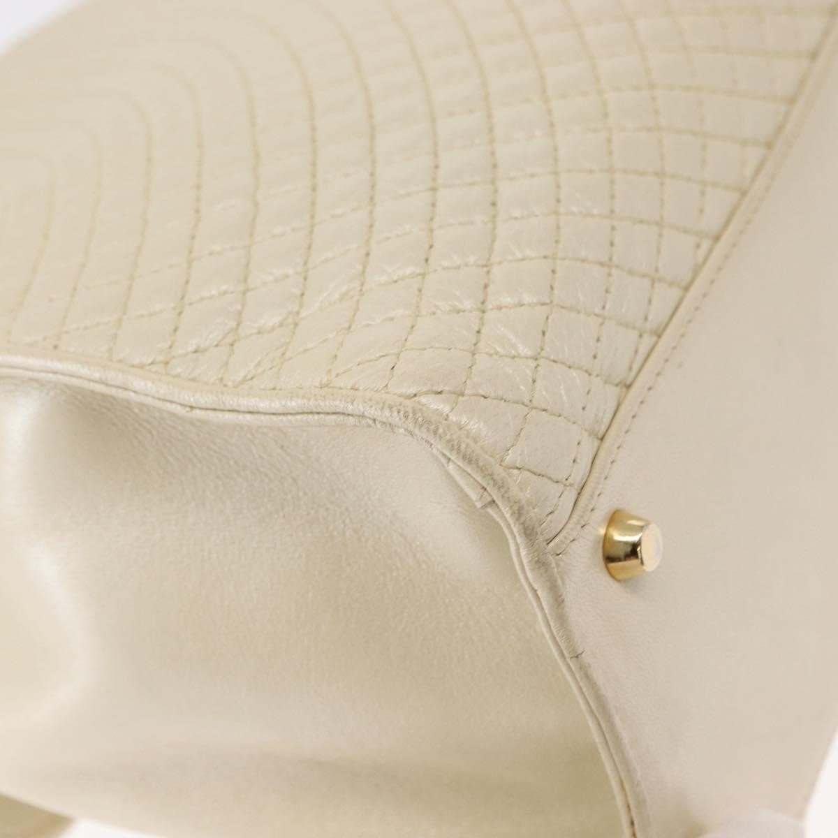 Bally Vintage Handbag Quilted Leather