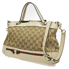 Gucci Mayfair Convertible Tote GG Canvas